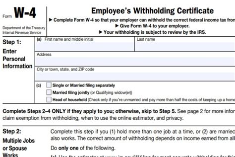 11. Why is it crucial to understand the implications of reading the fine print on your W-4 form?